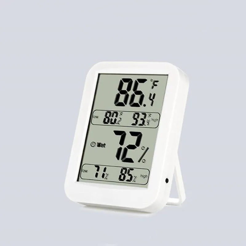 

ndoor On-Screen Display Hygrometer Thermometer Electronic Digital Thermometer And Hygrometer Temperature And Humidity Memory
