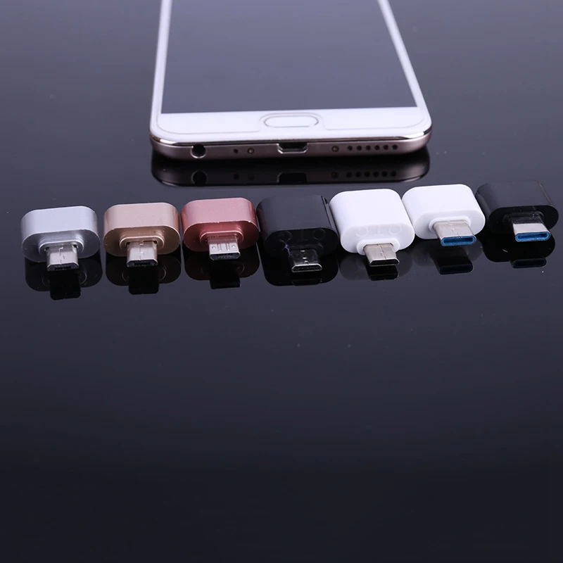 

Micro USB OTG 2.0 Hug Converter Type-C OTG Adapter for Android Phone For Samsung Cable Card Reader Flash Drive OTG Cable Reader
