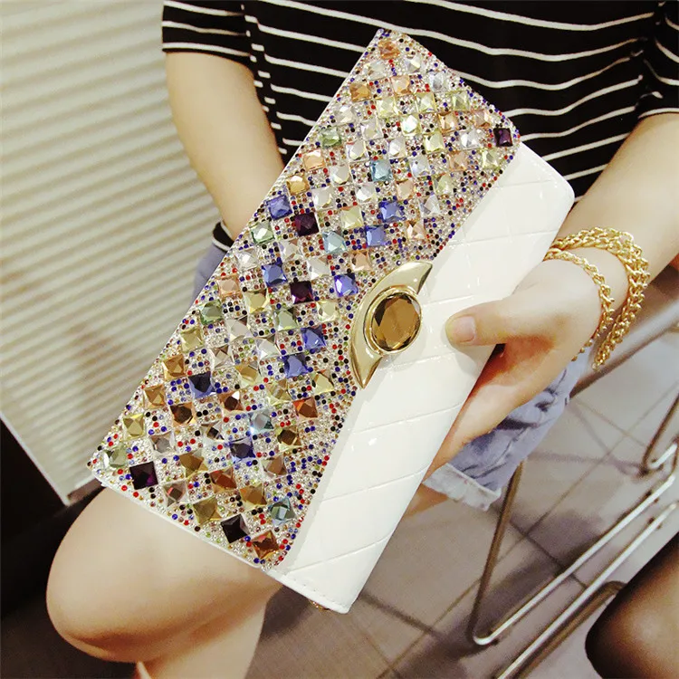 

handbags European and American fashion rhinestone dinner bag shoulder diagonal chain handbags on behalf of the hair