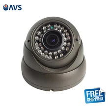 Safety Clear CMOS 720P 1.0MP Vandalproof CCTV CVI Dome Camera Syetem with 2.8-12mm Varifocal Lens