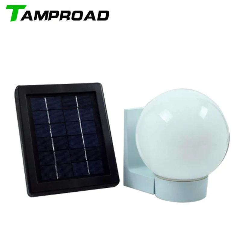 

TAMPROAD NEW Solar Light Bulb 20 LED Portable Solar Energy Lamp Home Yard Outdoor Lighting Garden Lights Pathway Wall Lamps