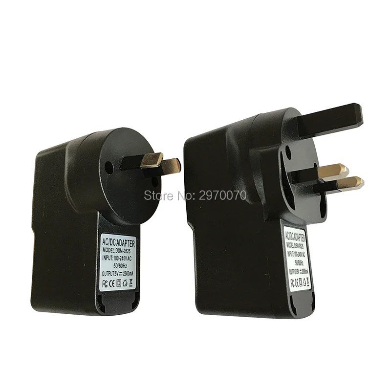 10pcs/lot UK AU Plug AC 100-240V DC 5V 2.5A 2500mA USB Charger Power Adapter Supply For Raspberry Pi Tablet PC Smart Phone | Электроника