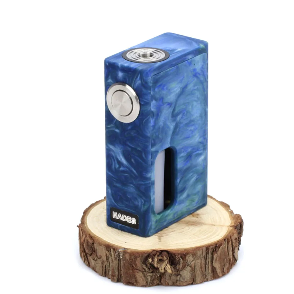 

Coil Father Resin Hades Box Mod 18650 Squonk Resin Mechanical Box Mod With 7ml Squonk Bottle For RDA RDTA 510 Thread Atomizer