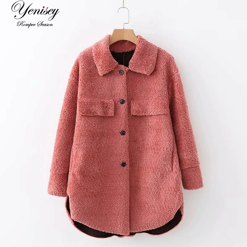 

XD95-1538 European and American fashion fur fleece jackets