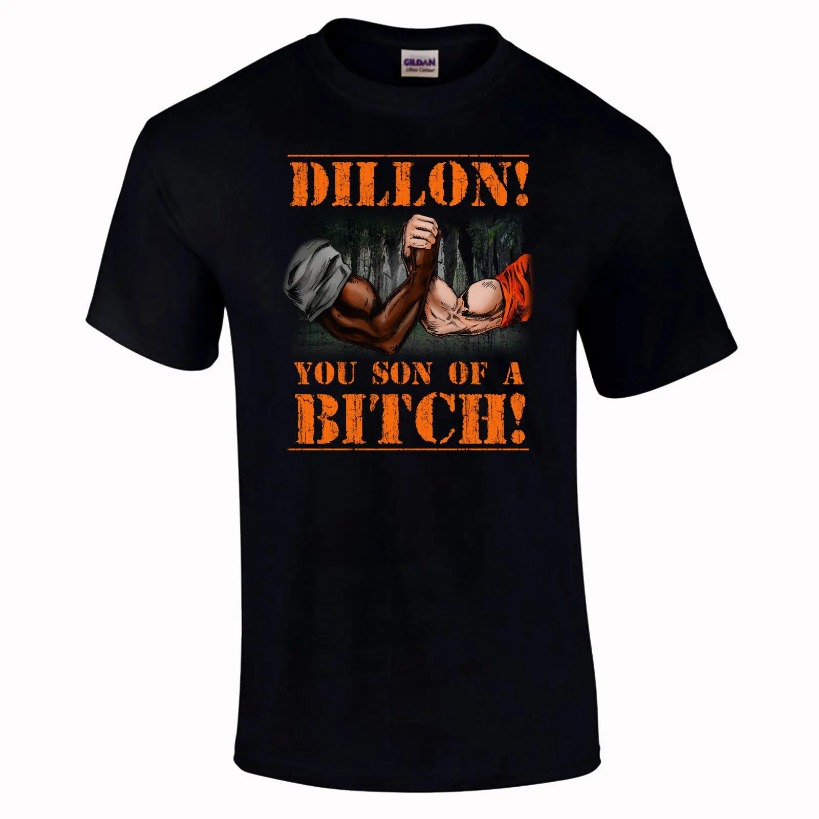 Dillon You Son Of A Bitch Dutch 80 s Predator подарки смешные футболки новые топы унисекс Забавные |