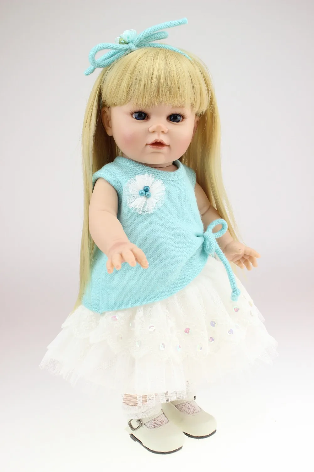 

NPK 2017 NEW pretty 16inches American girl doll Journey Girl Dollie& me fashion doll Our generation