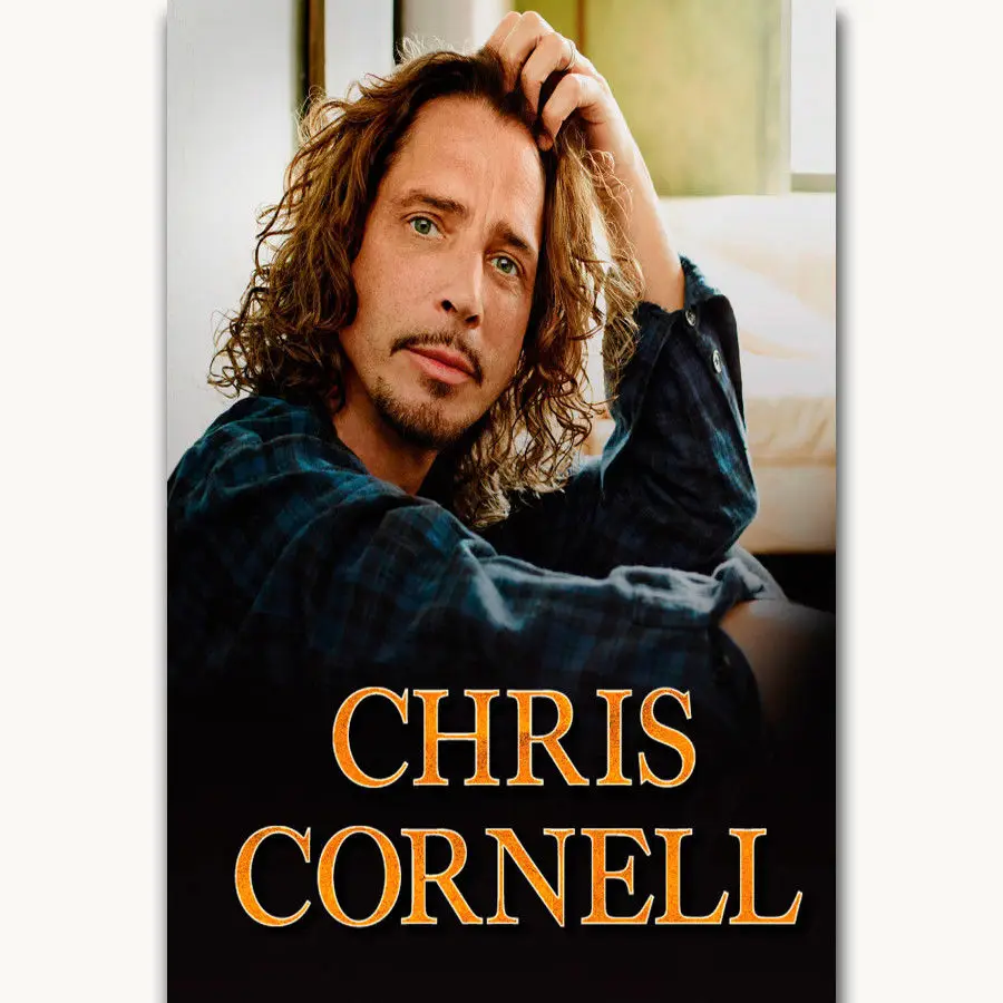 Chris Cornell Soundgarden Rock Music Concert 2-Silk Art Poster Wall Sicker Decoration Gift