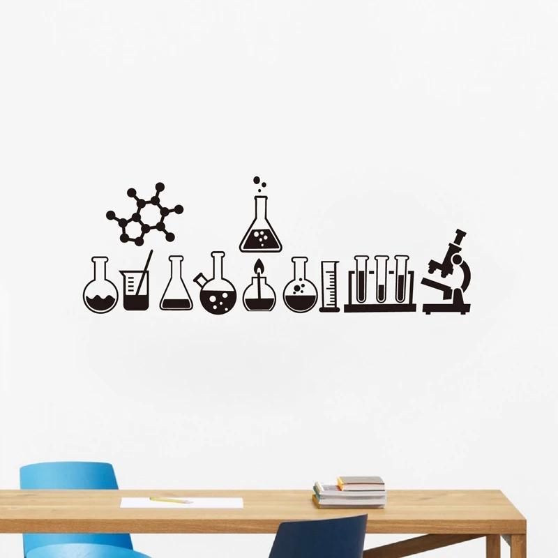 Science Vinyl Art Wall Stickers Study room Decor