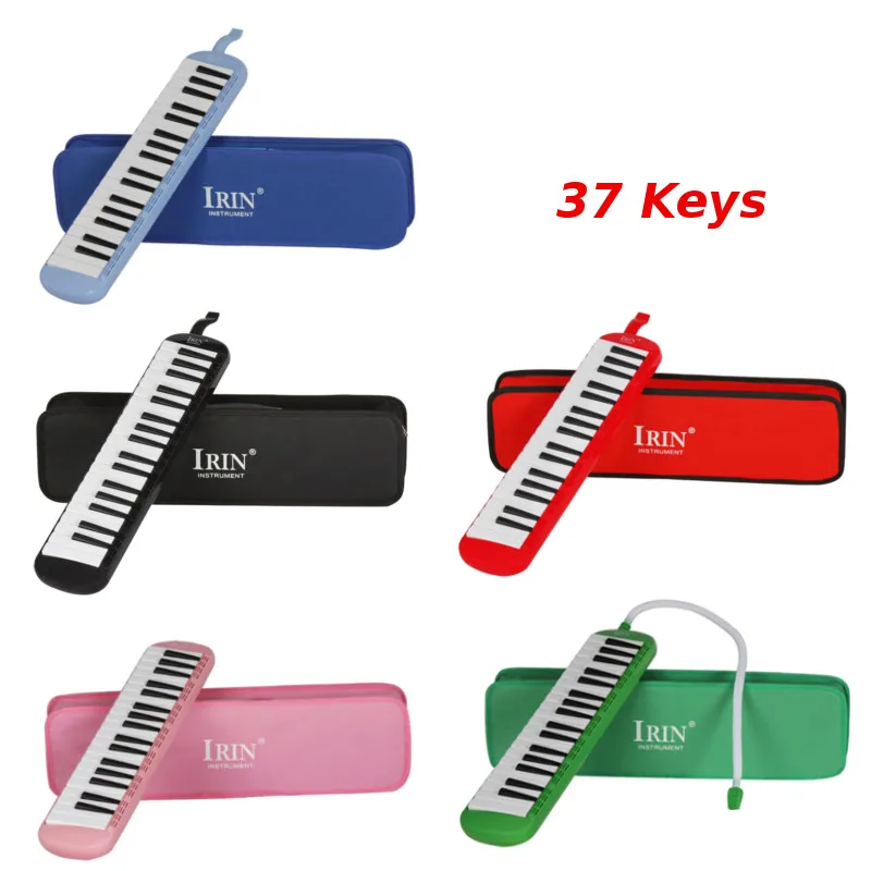 

New Style 37 Piano Keys 5 Colors Melodica Musical Instrument for Music Lovers Beginners Gift with Carrying Bag