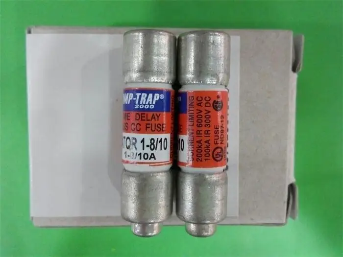 

ATQR 1 8/10 AMPTRAP Farley 10X38 delay fuse fuse 1.8A Mersen Authentic
