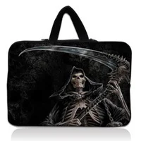 Ghost 1" 17,3" неопреновая сумка для переноски ноутбука чехол Чехол держатель+ скрывающая Ручка для hp Dell