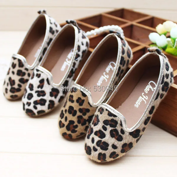 childrens leopard print trainers