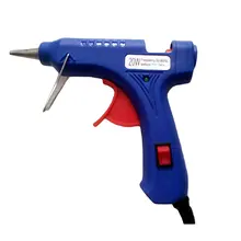 1pcs 20W EU Plug Hot Melt Glue Gun Industrial Mini Guns Thermo Electric Gluegun Heat Temperature