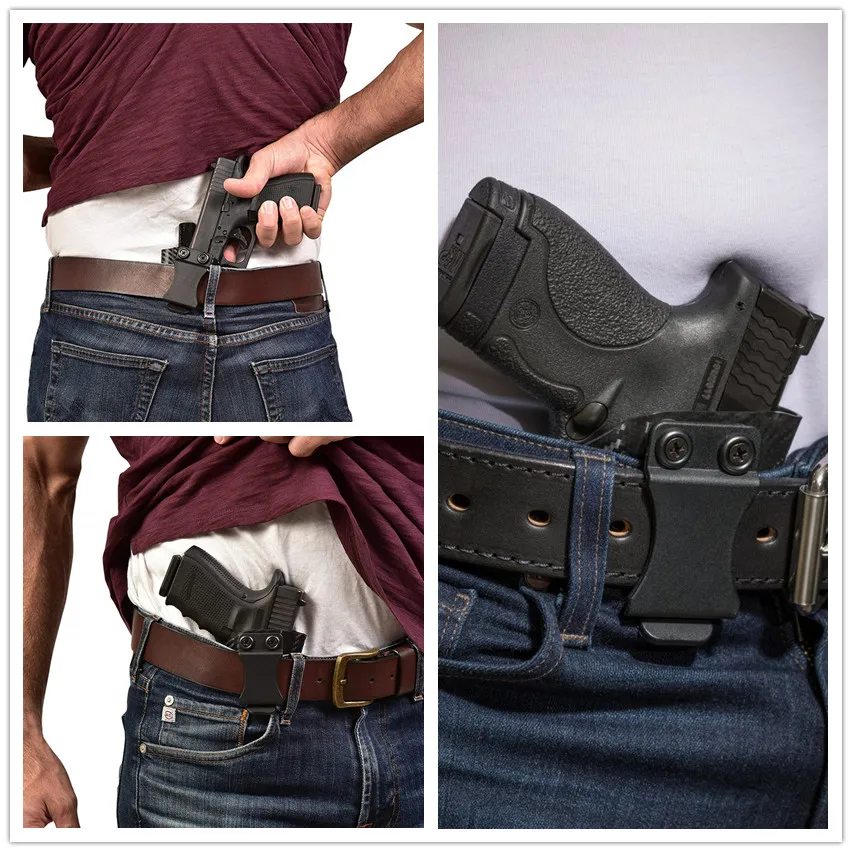 Внутренний пояс IWB Kydex Gun Holster для телец PT111 PT140 G2 Millenium G2C Glock 19 23 25 32