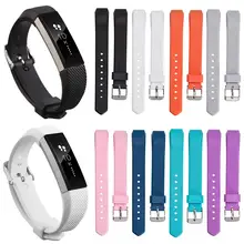 Repuesto de silicona blanda para reloj Fitbit Alta / Alta HR/Ace, pulsera inteligente ajustable para niños