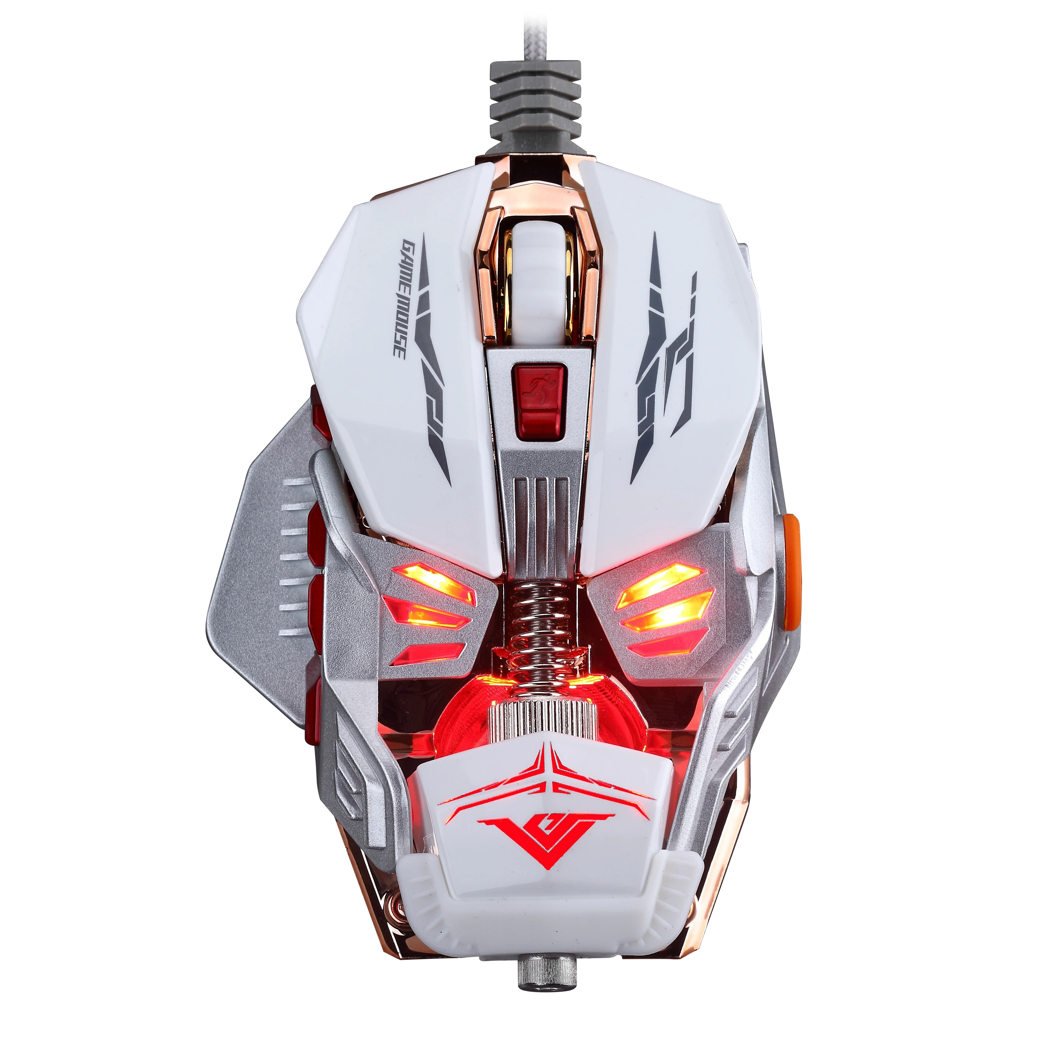 Оригинал RAJFOO Gaming Mouse 8 Ключей Программирования Управления 4000 ТОЧЕК/ДЮЙМ 1000 Гц USB