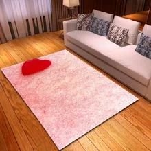 love heart 3D Carpet For Living Room Coffee Table Floor Rugs Non-slip Child Carpet Bedroom Mats Bedside Rugs Soft wedding carpet