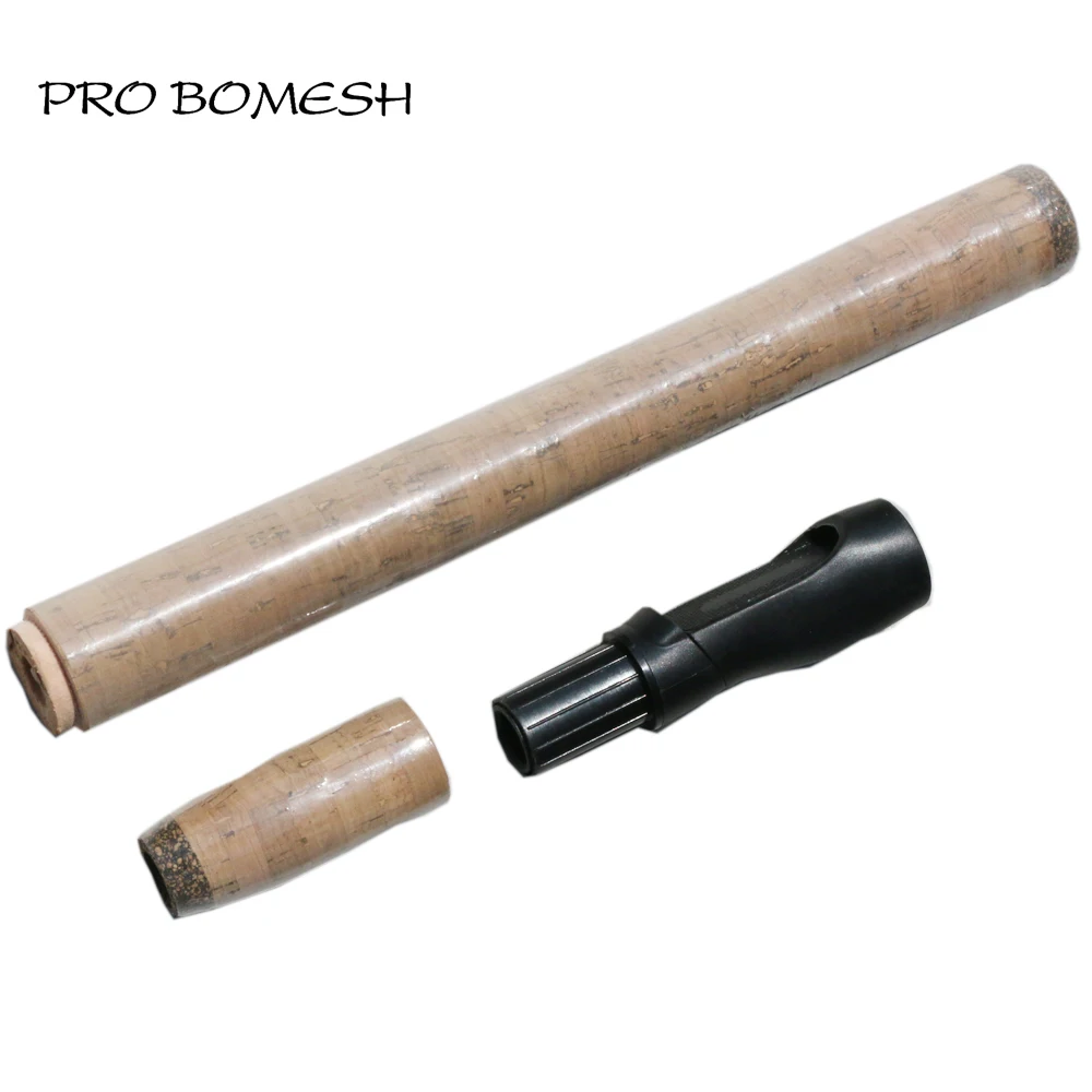 Pro Bomesh 2 компллот Корк спиннинговое литье стержень ручка комплект 16 # катушка