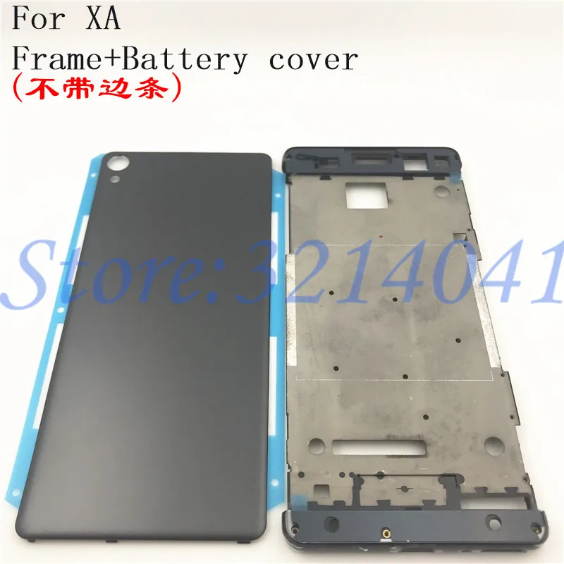 Оригинальная средняя передняя рамка Корпус для Sony Xperia XA F3111 F3112 F3115 + запасные
