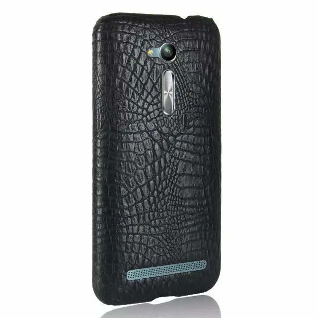 Чехол для ZF ZB500K крокодил узор тонкий жесткий чехол Asus Zenfone Go 5 Lite ZB500KG ZB500KL X00AD X00ADC