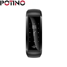 Potino M2S Smart Браслет наручные часы Шагомер сна Мониторы Приборы для измерения артериального давления кислорода вызова sedentariness напоминание для IOS Android