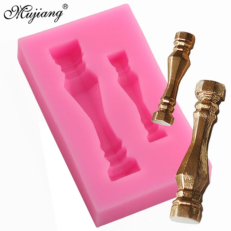 

Mujiang European Style Roman Pillars Silicone Sugarcraft Fondant Mould Cake Decorating Tools Chocolate Baking Pastry Moulds