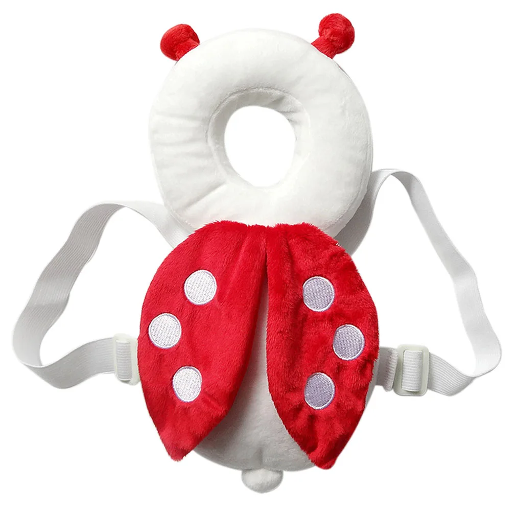

OUTAD Baby Head protection pad Toddler headrest pillow baby neck Cute wings nursing drop resistance cushion bee/ladybug 2017 New