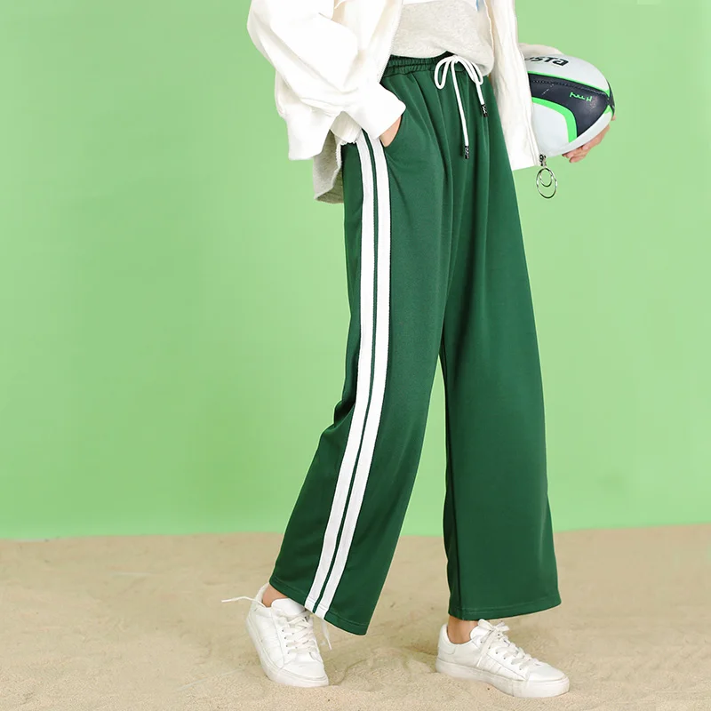 baggy striped pants