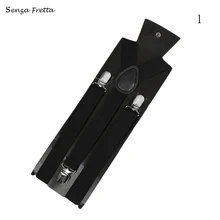 Мужские и женские модные эластичные подтяжки унисекс на подтяжках с y-образной спинкой, мужские джинсы на подтяжках