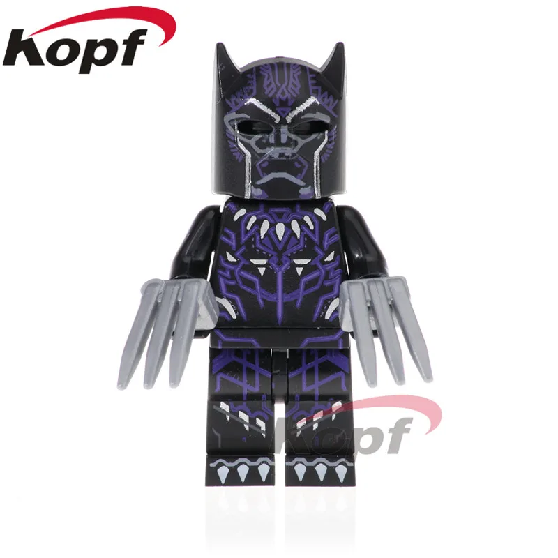 

Single Sale Super Heroes Black Panther Figures Thor Doctor Strange Ebony Maw Dolls Building Blocks Children Toys Gift PG1566