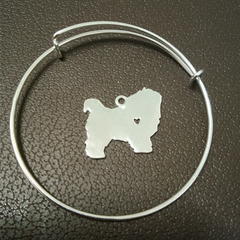 Natural Colar Sale Maltese Bangles Short Haired Dog Breed Sterling