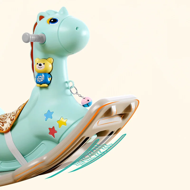 Baby Shining Kids Rocking Horse Baby Room Ride on Toys Outdoor/Indoor Games for Kids 1-6 Years Thick Plastic Chair Baby Shining Kids Rocking Horse Baby Room Ride on Toys Outdoor/Indoor Games for Kids 1-6 Years Thick Plastic Chair