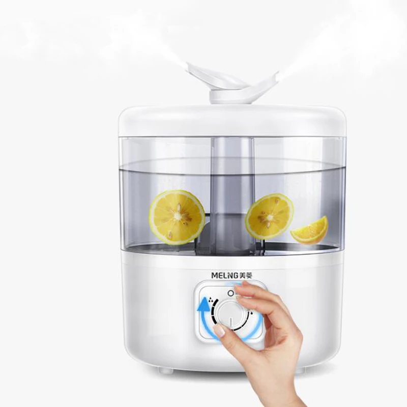 4L Humidifier Add Water Air Purifier Household Mute High Capacity