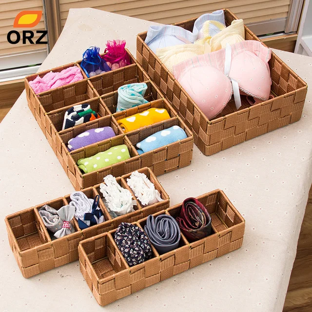 Orz Cloth Storage Box Closet Dresser Drawer Organizer Basket Bins Orz Cloth Storage Box Closet Dresser Drawer Organizer Basket Bins Containers For Underwear Bras Socks