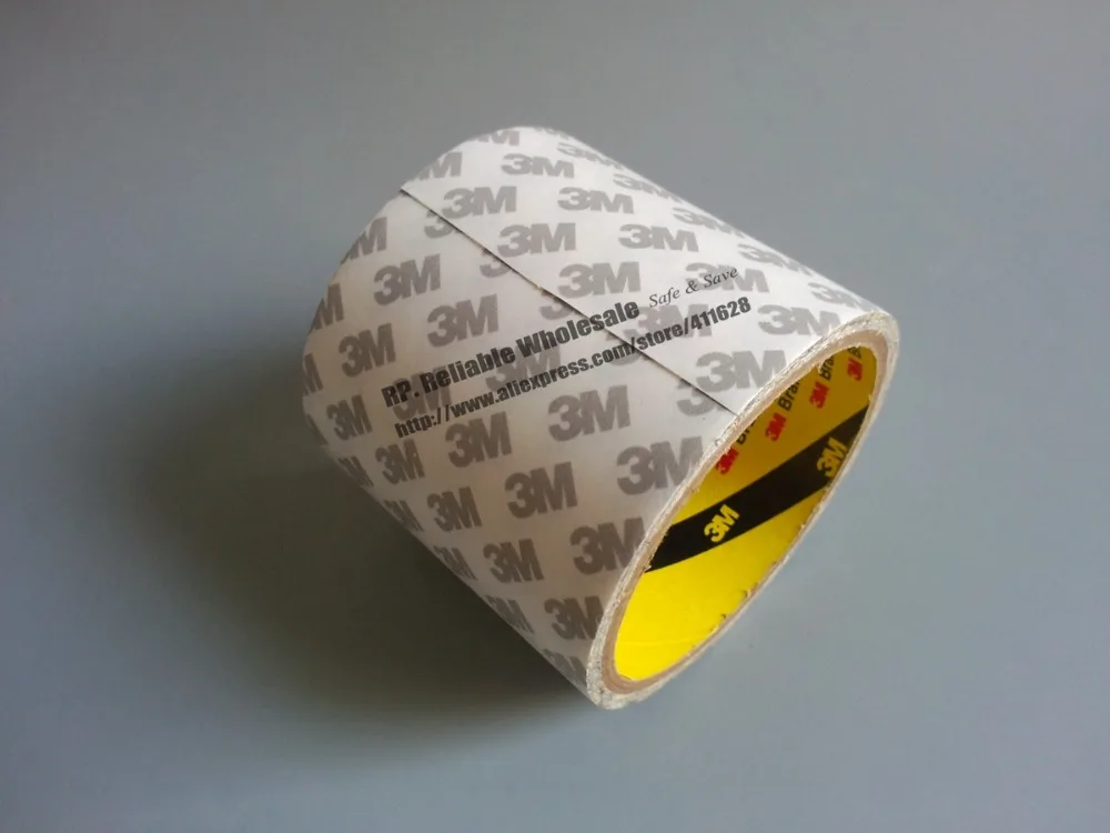 

(62mm width, 50 meters length) 3M9080 High Adhension Double Sided Sticky Tape for Nameplate, LCD Glass Bond, Electronic Solution