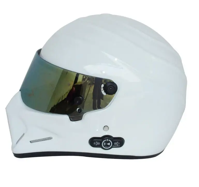 Kart мотоциклетный шлем, шлем, четыре сезона, kart racing, стекло, стекловолокно, bluetooth, мотоциклетный шлем, ATV-4, белый, черный