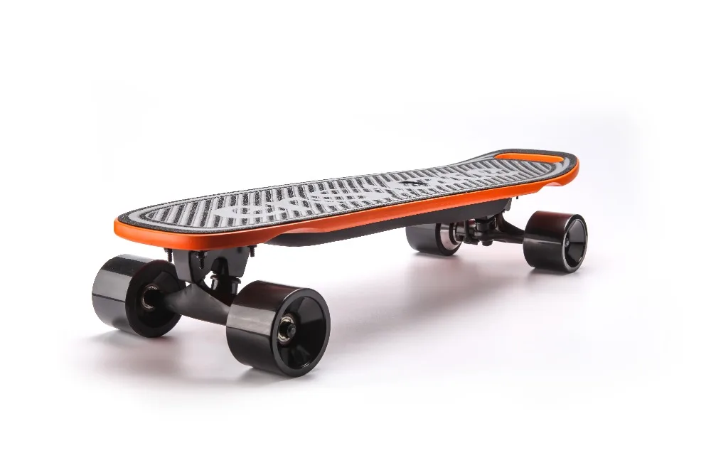 EnSkate WoBoard мини электрический скейтборд Лонгборд скутер смарт-доска дистанционное управление samsung батарея 4 уровня скорости оранжевый