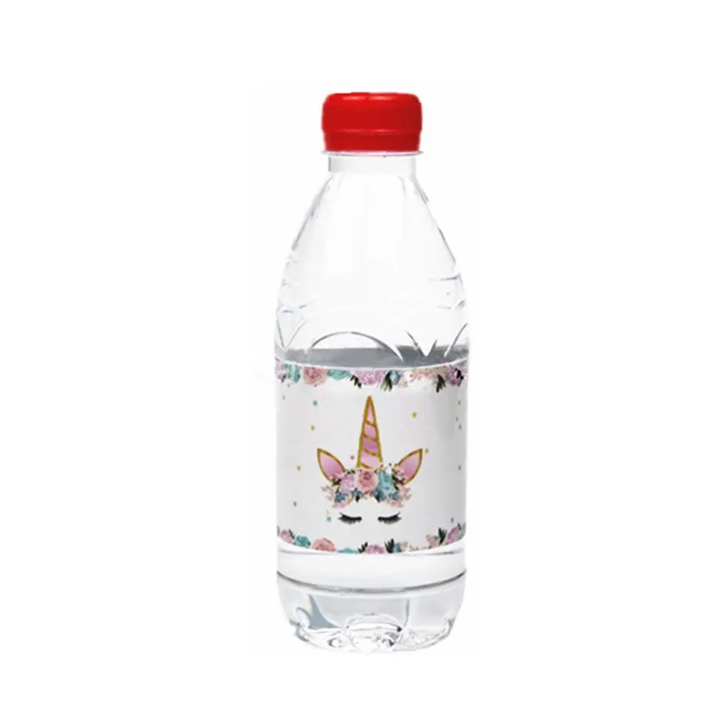 12pcs Adhesive Unicorn Birthday Sticker Gifts Boxes Seal Label Stickers Water Bottle Candy Box Labels Unicorn Party Supplies