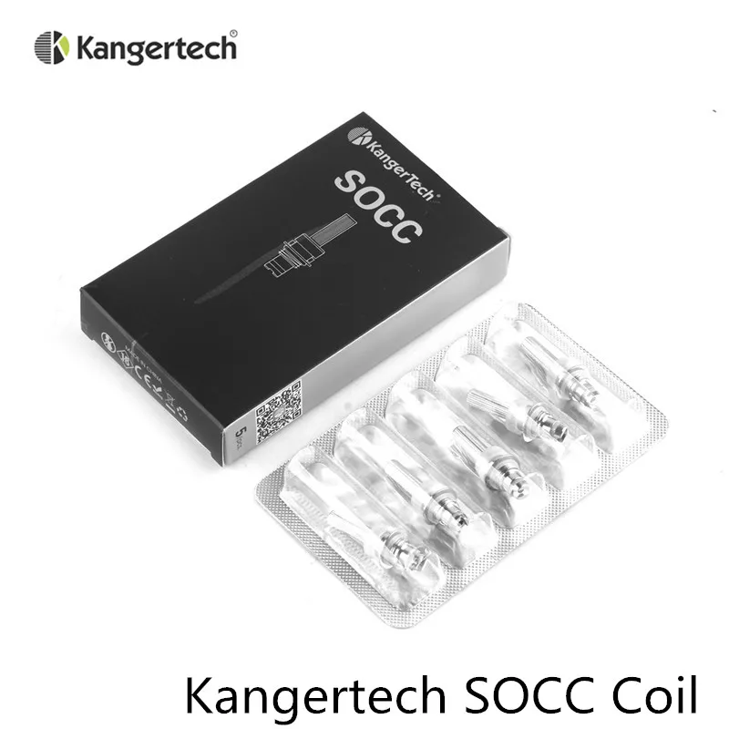 

5pcs/lot Original Kanger SOCC Coil Organic Cotton Coils For Mini Protank 2 / Protank 2 / EVOD Clearomizer / MT32
