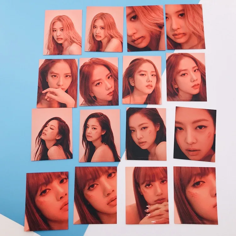 

KPOP BLACKPINK JISOO LISA JENNIE ROSE Small Card Jigsaw Card Random Card Photo Card Concert LOMO Card Displaying Wholesale New