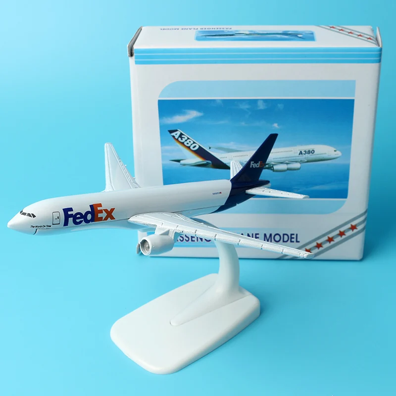 16 см FedEx Экспресс B777 Boeing 777 авиакомпании модель самолета сплава авиационные