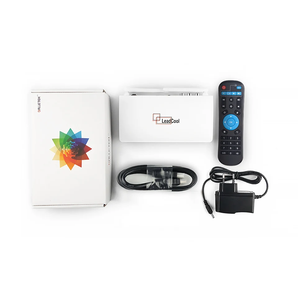 Leadcool IP ТВ Франция Box Android английский арабский IPTV Rk3229 Leadcool QHDTV подписка 1 год Бельгия голландский арабский Франция