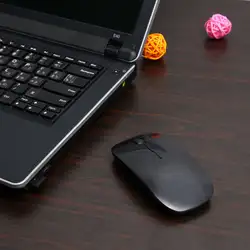 Цифровой 2.4g беспроводное устройство Мышь и мыши 6 Цвет 10 м рабочее расстояние, очень тонкая мышь для компьютера PC ноутбук Прямая доставка