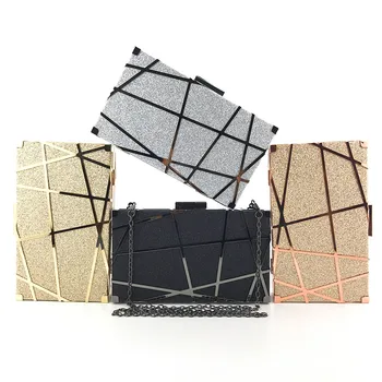 

Women's evening clutch bag diamond sequins clutch bag female crystal day clutch bag wedding wallet party party