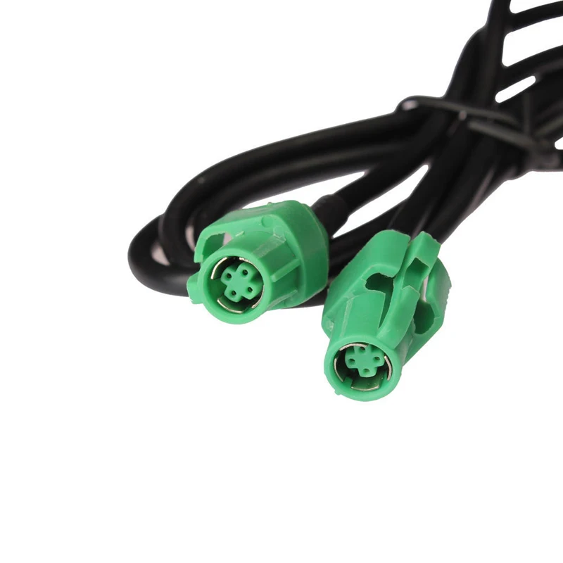 Biurlink DIY 2 в 1 USB AUX переключатель + 12 контактный Aux кабель и круглый 4 Кабель адаптер