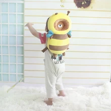 Горячая Животный узор Детские Младенцы головы защитные регулируемые Защитные колодки для младенческой ходунки защита головы назад