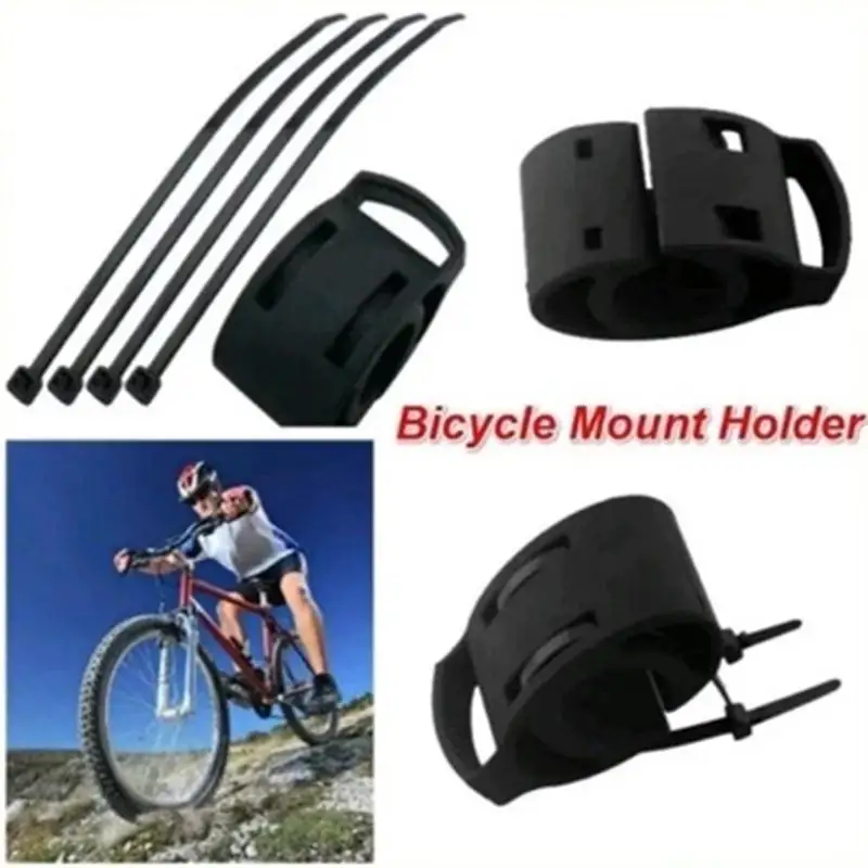 

Black Cycling Bicycle MTB Bike Computer Mount Protective Case Support For Garmin 410 910XT 610 Fenix 3 D2