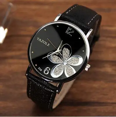 Женские наручные часы YAZOLE 2018 женские известного бренда кварцевые Hodinky Montre Femme Relogio