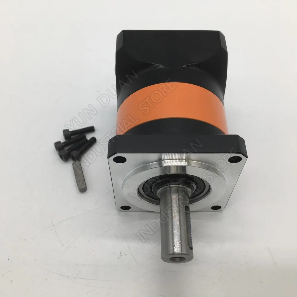 

Gearbox 16:1 Speed Ratio NEMA32 80mm Planetary Reducer Top Precision Gearbox Reducer 6000rpm for Servo Motor CNC Gearbox