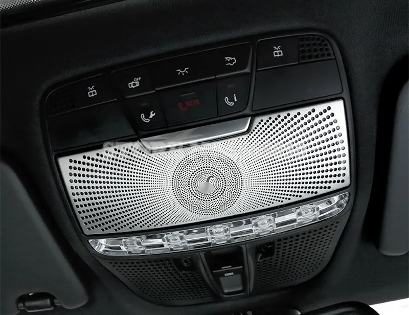 Внутренний передний светильник для чтения Накладка для Mercedes Benz GLC X253